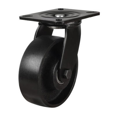 CASTER WHEEL BLACK 3'' SWIVEL